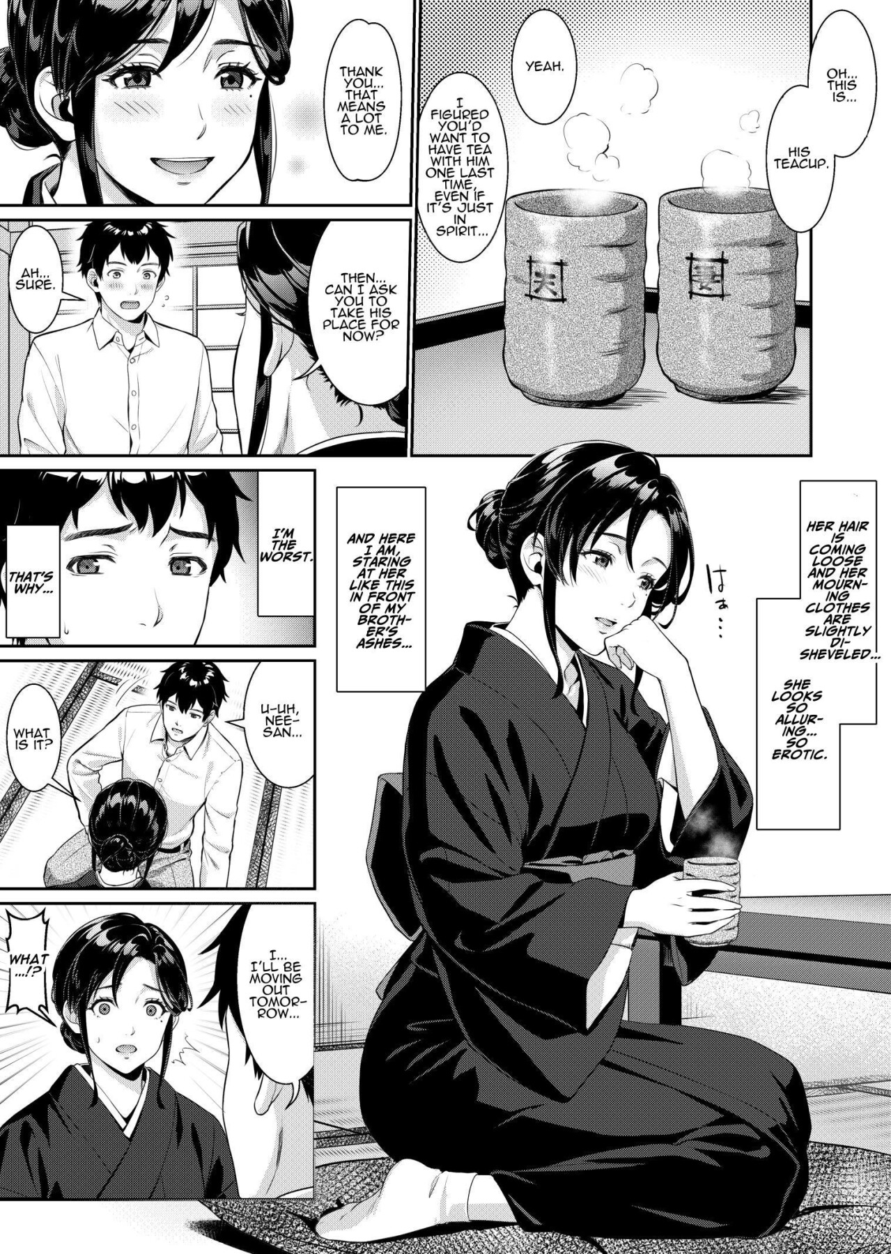 Hentai Manga Comic-Debaucherous Days With My Widowed Sister-in-law-Read-4